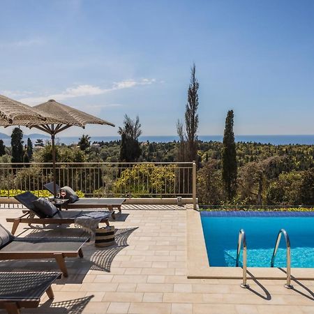Luxury Villa Karmaniolos Fiskardo Kefalonia Kültér fotó