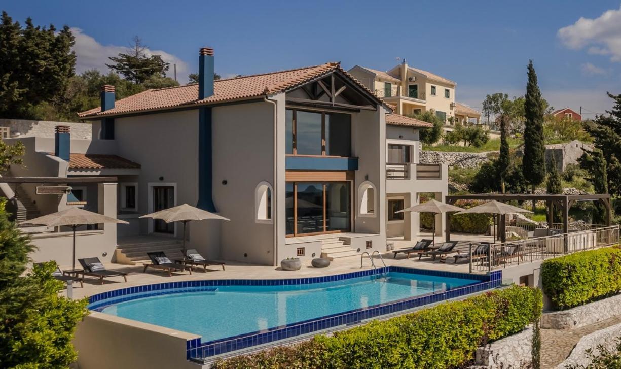 Luxury Villa Karmaniolos Fiskardo Kefalonia Kültér fotó