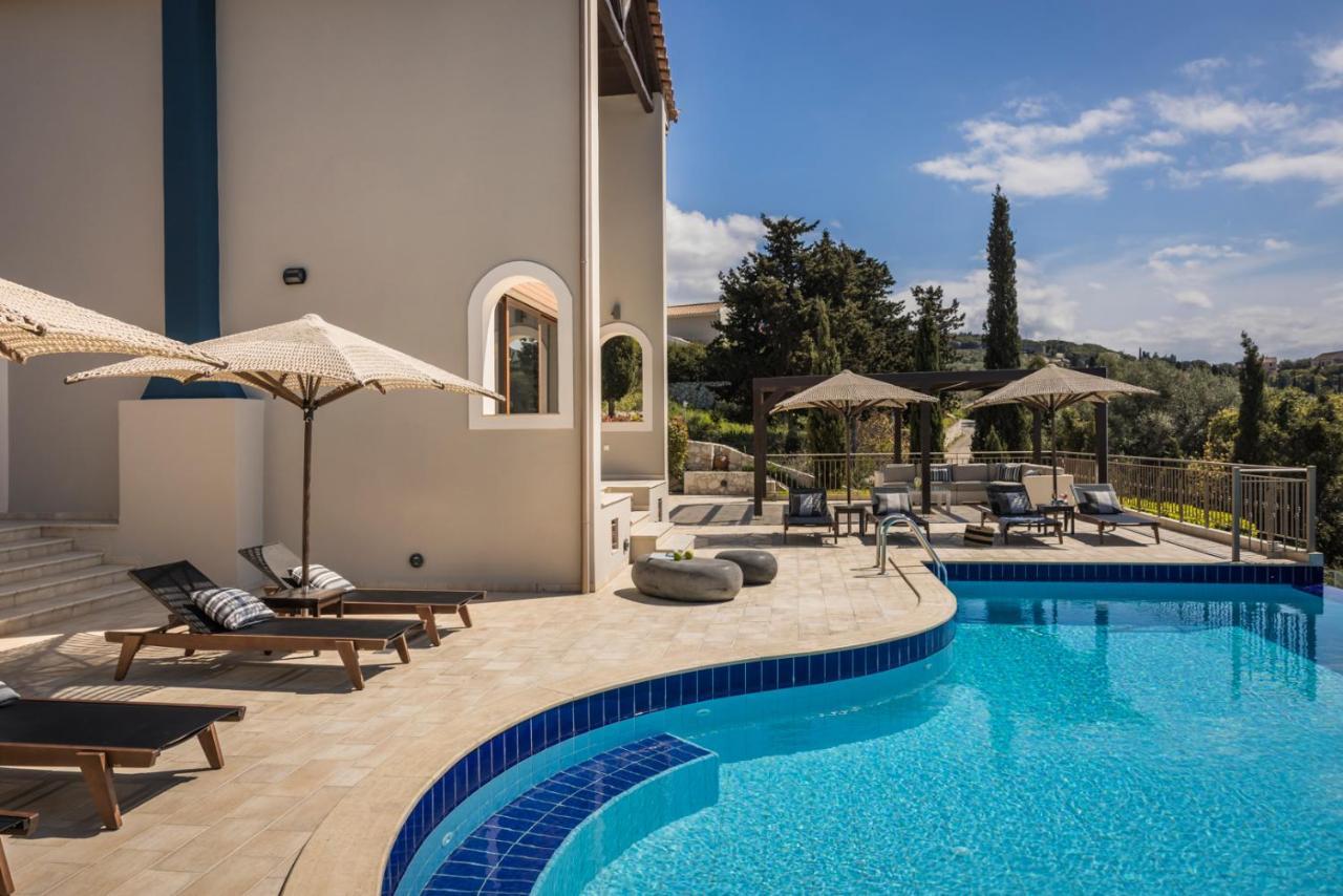 Luxury Villa Karmaniolos Fiskardo Kefalonia Kültér fotó