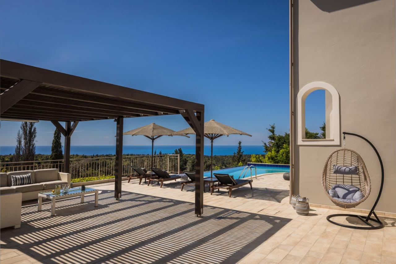 Luxury Villa Karmaniolos Fiskardo Kefalonia Kültér fotó