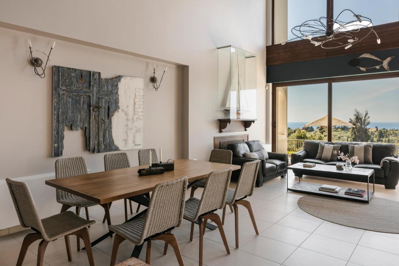 Luxury Villa Karmaniolos Fiskardo Kefalonia Kültér fotó