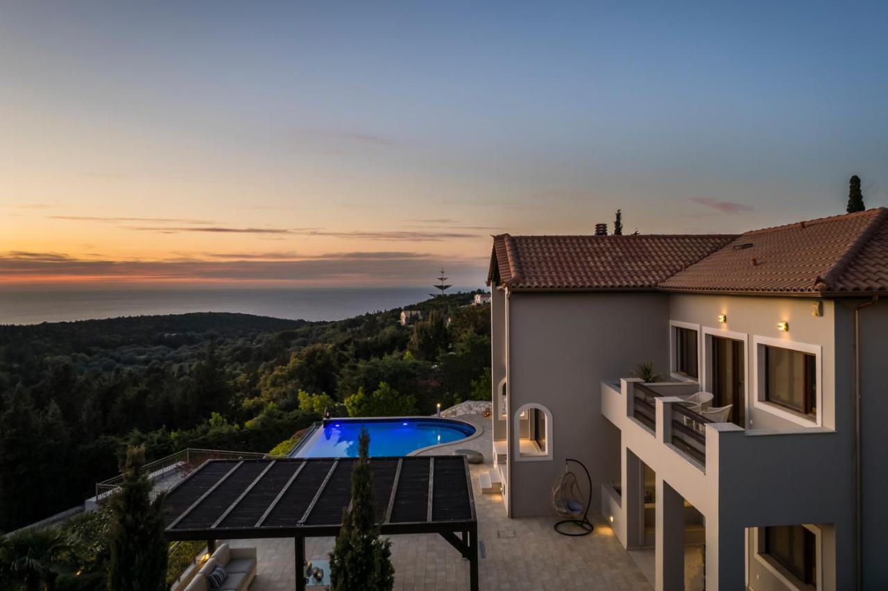 Luxury Villa Karmaniolos Fiskardo Kefalonia Kültér fotó