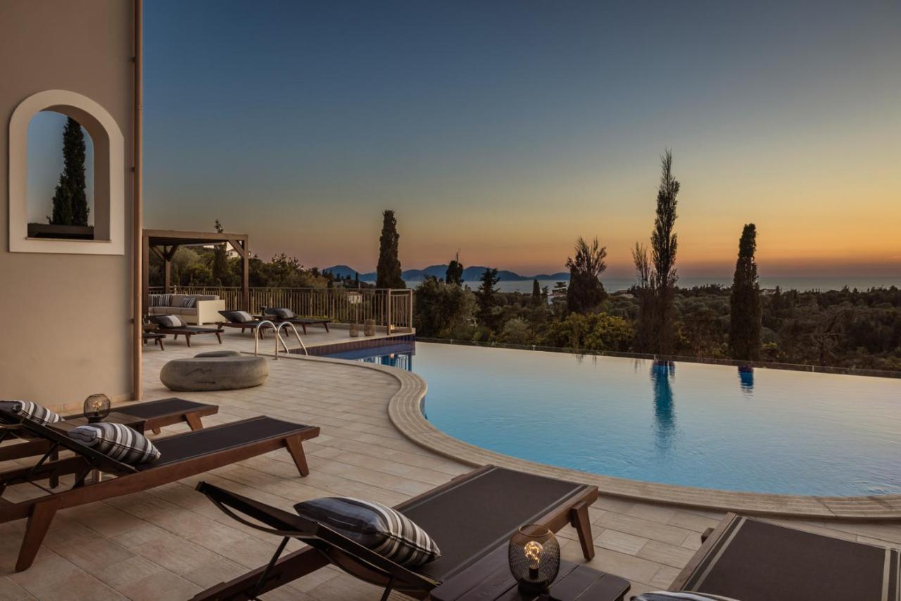 Luxury Villa Karmaniolos Fiskardo Kefalonia Kültér fotó