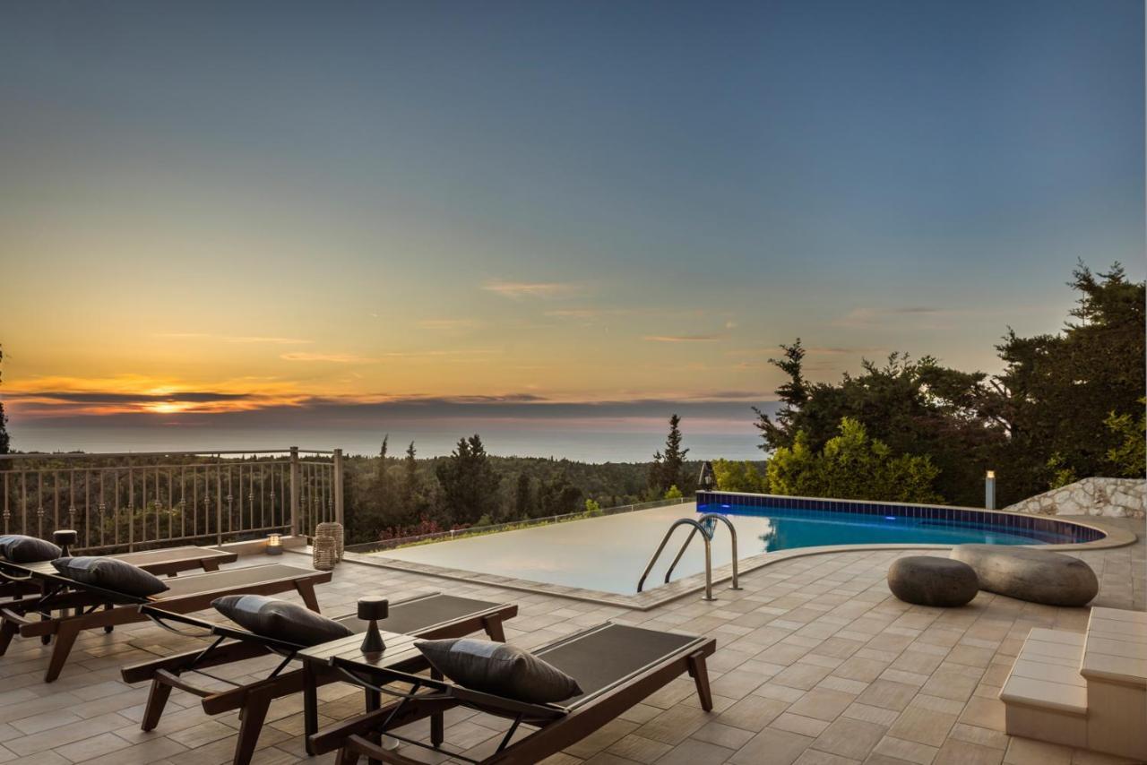 Luxury Villa Karmaniolos Fiskardo Kefalonia Kültér fotó
